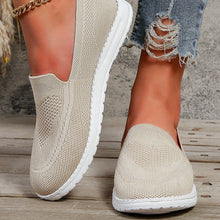 Claudia | Damen Slip On Casual Sneaker – Beige