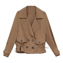 Norlina | Elegante Crossover-Jacke – Kaffee