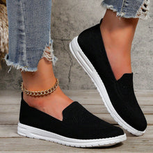 Claudia | Damen Slip On Casual Sneaker – Schwarz