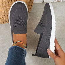 Claudia | Damen Slip On Casual Sneaker – Dunkelgrau