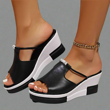 Zunfrida™ | Luxus-Orthopädische Sandalen mit hohen Absätzen – Schwarz