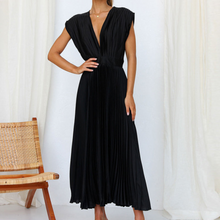 Sidonia® | Schickes Hochzeitsgastkleid für Damen – Schwarz
