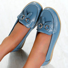 Rous Atmungsaktive Loafer Bootsschuhe – Hellblau