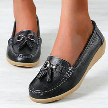 Rous Atmungsaktive Loafer Bootsschuhe – Schwarz