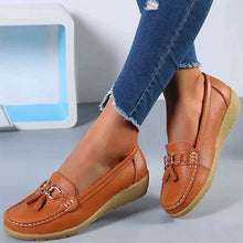 Rous Atmungsaktive Loafer Bootsschuhe – Hellbraun
