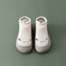 Bequeme Slip-On Kindersockschuhe - HappySteps – Weiß