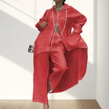Jemma™ Weicher Statement-Stil – Rot