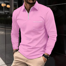 Bernard - Komfortables Langarmshirt – Rosa