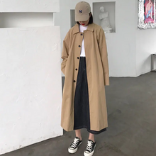 Stylischer Oversized Trenchcoat für Damen | Ideal für den Winter – Kaki