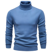 Carson - Stilvoller Rollkragenpullover – Hellblau