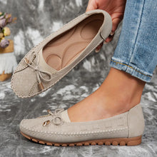 Heather - Orthopädische Leder Schuhe – Beige