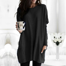 Marcella - Langarmshirt für Wärme – Schwarz