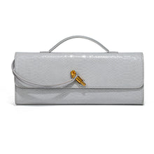 Magnolia - Damenhandtasche, hochwertiger Abendbegleiter – Grau