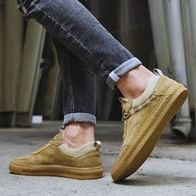 Casual Wildleder Herren Sneakers - Maxon – Khaki