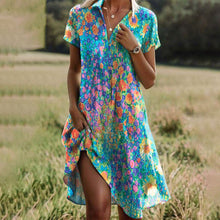 Tansy | Stilvolles und Bequemes Sommerkleid – Bunt