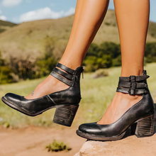 Siobhan® | Vintage-Stiefel für Damen – Schwarz