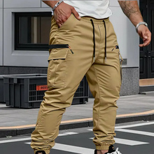 Mika | Cargo Stretch Jogger Hose – Khaki