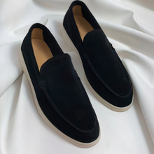 Herren Loafers | Klassische Slipper | Weiches Obermaterial & Komfort-Sohle – Schwarz