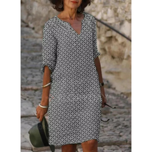 Tea® | Sommerliches Cocktailkleid für Damen – Grau