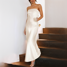 Leonie - Schickes Sommerkleid für Frauen – Weiß