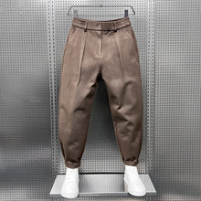 Mikael - Komfortable Hose mit weiter Passform – Braun