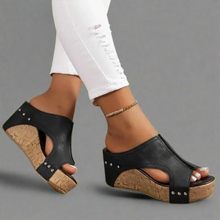 Urswen™ | Premium-Sandalen für unschlagbaren Komfort – Schwarz