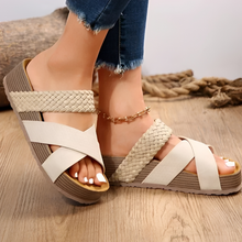 Sophie - Stilvolle und Komfortable Sandalen – Beige