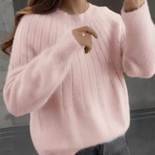 Cornelia - Angenehmer Pullover – Hellrosa