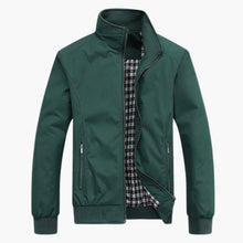 Slim Fit Bomberjacke für Herren – Grün