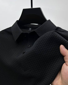 Cavallo - Luxus-Poloshirt für Männer – Schwarz
