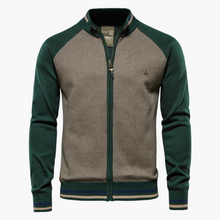 Lars | Premium Herrenstrickjacke – Grün