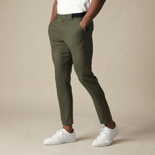 Benyamin - Komfortable Slim-Fit Hose – Grün