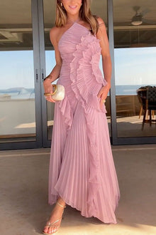 Adeline™ | Anmutiges und Luftiges Kleid – Rosa