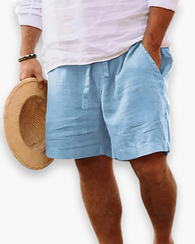 Herren Atmungsaktive Komfort Hose | Sommer – Hell Blau