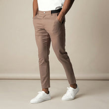 Benyamin - Komfortable Slim-Fit Hose – Braun