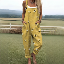Zerva - Eleganter Bedruckter Overall – Gelb