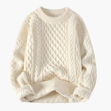 Edwin | Lässiger & weicher Strickpullover – Beige