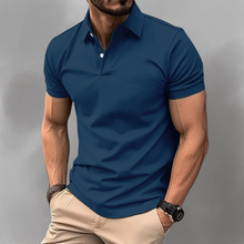 Giulio™ | Das zeitlose Poloshirt für einen eleganten Stil – Jeansblau