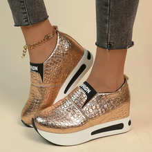 Yala – Damen-Slipper aus Schlangenleder – Braun
