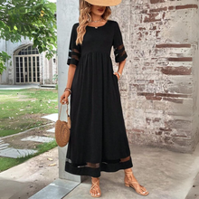 Aubrée | Figurumschmeichelndes Midi-Kleid – Schwarz