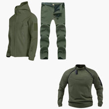 Karl | Dreiteiliges Set – Armeegrün