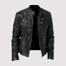 Patrick | Lederjacke für Herren – Schwarz