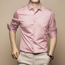 Esmaeel – Lässiges Poloshirt – Rosa