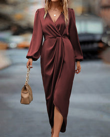 Veronica® | Elegantes Abendkleid für Damen – Bordeaux