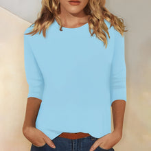 Katherina - Bequemes Damenoberteil – Blau