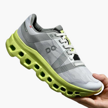 Herren Sneaker mit Schnürverschluss und Mesh Obermaterial – Graugrün