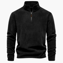 Claude | Exklusiver Fleecepullover – Schwarz