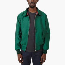 Rippbündchen Harrington Jacke für Herren – Grün