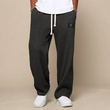 Thomas - Bequeme Locker-Sitzende Hose – Schwarz