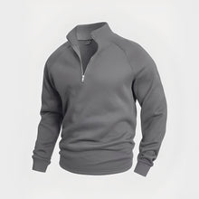 Wiley - Komfortables Herren-Sweatshirt mit Zipper – Grau
